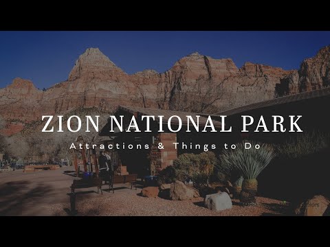 犹他州锡安国家公园最佳体验[4K高清]