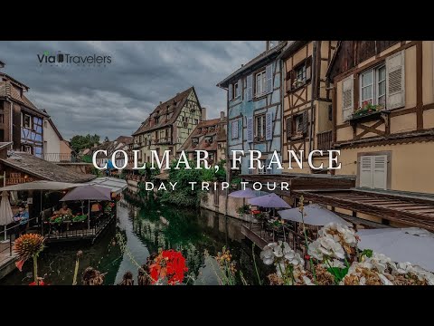科尔马，法国旅游|一日游从斯特拉斯堡4K超高清