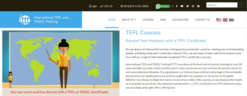 TEFL课程网站