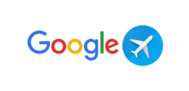 谷歌航班标志