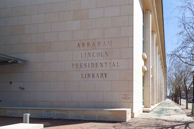 亚伯拉罕·林肯总统图书馆入口
