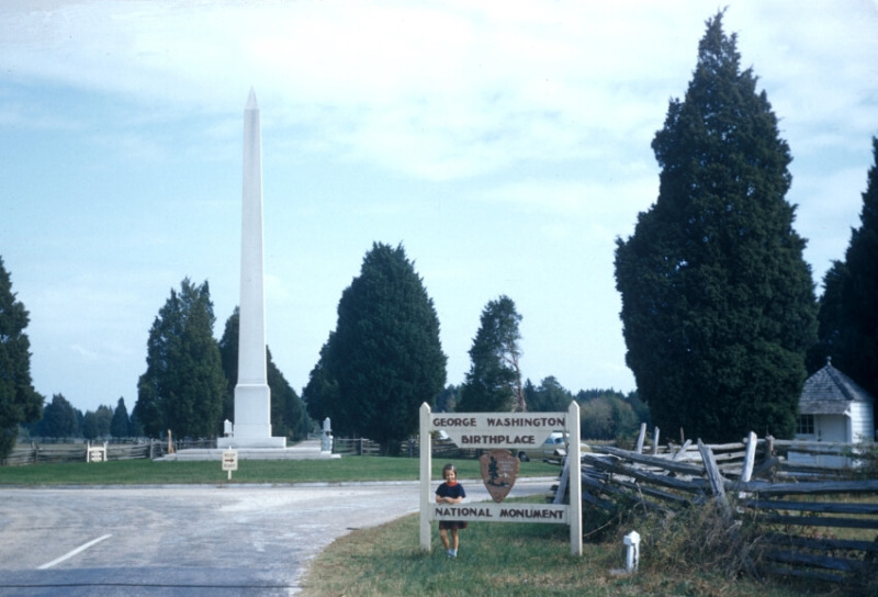 乔治·华盛顿出生地的纪念碑