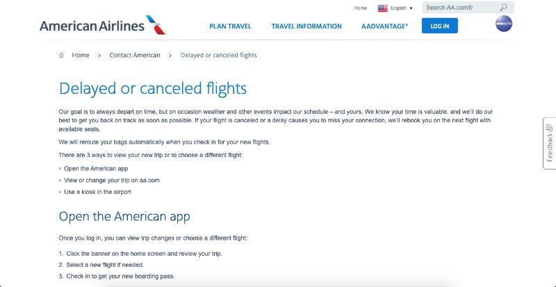 航空公司取消了你的航班