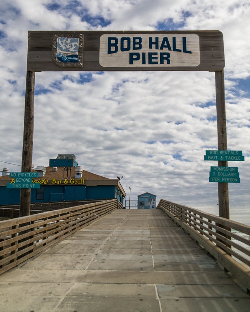 Padre Balli公园的Bob Hall码头